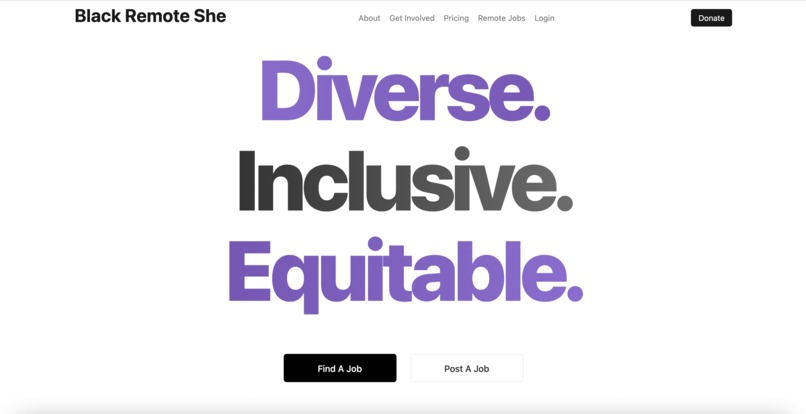 Job Board | Black Remote She  – screenshot 1