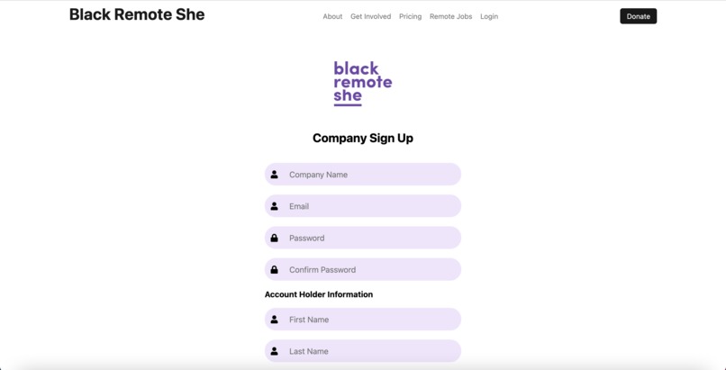 Job Board | Black Remote She  – screenshot 3