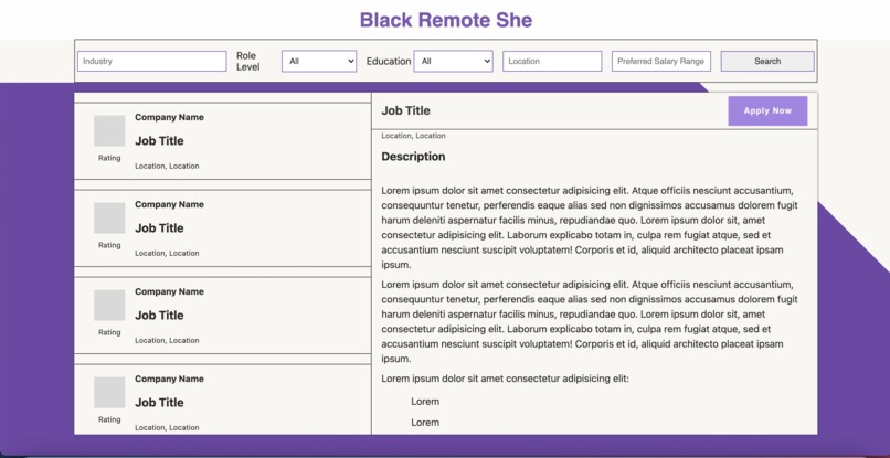 Job Board | Black Remote She  – screenshot 4