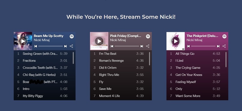 Nicki Minaj Discord Bot + Website – screenshot 3