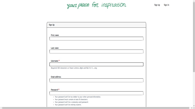 Get Inspiration – screenshot 2