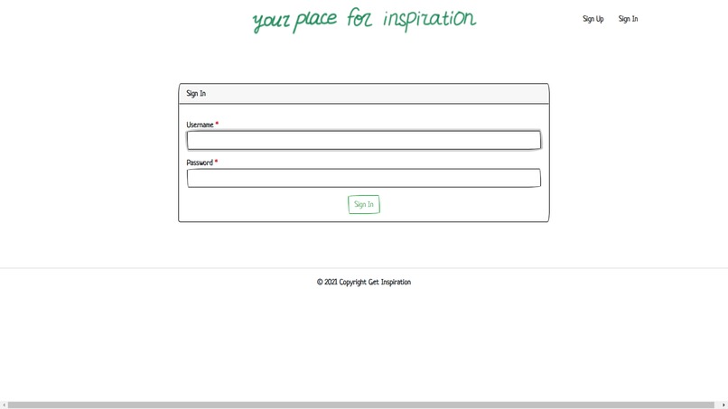 Get Inspiration – screenshot 3
