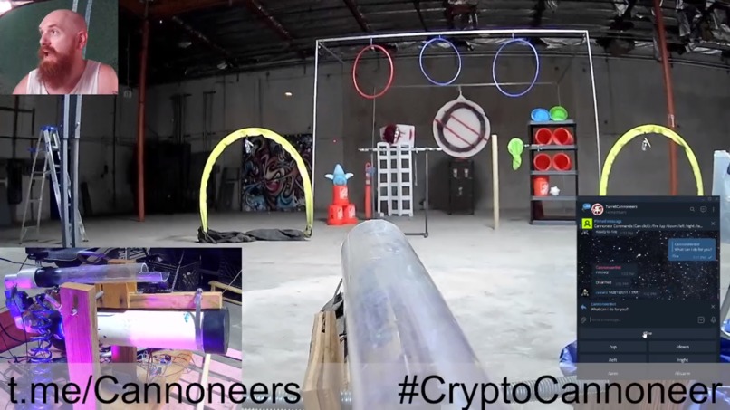 CryptoCannoneer Livestream Shooting Gallery and NFT Market – screenshot 5