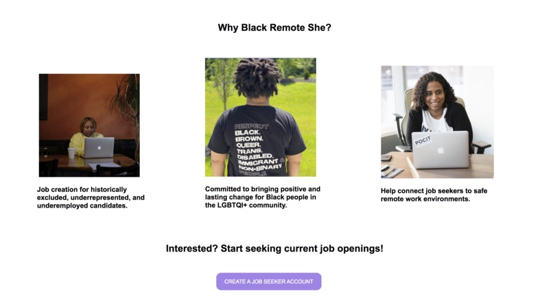 Black Remote She Job Board – screenshot 6