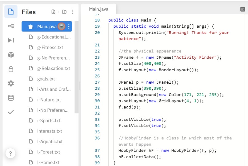 Activity Finder – screenshot 3