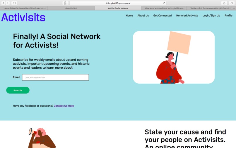 Activisits – screenshot 1