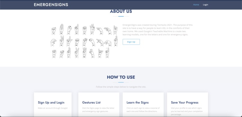 EmergenSigns – screenshot 2
