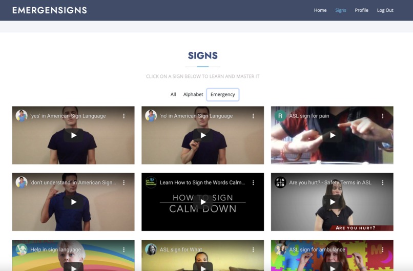 EmergenSigns – screenshot 5