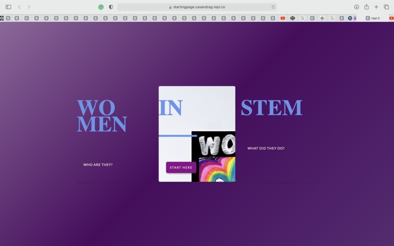 History of Women In STEM – screenshot 1