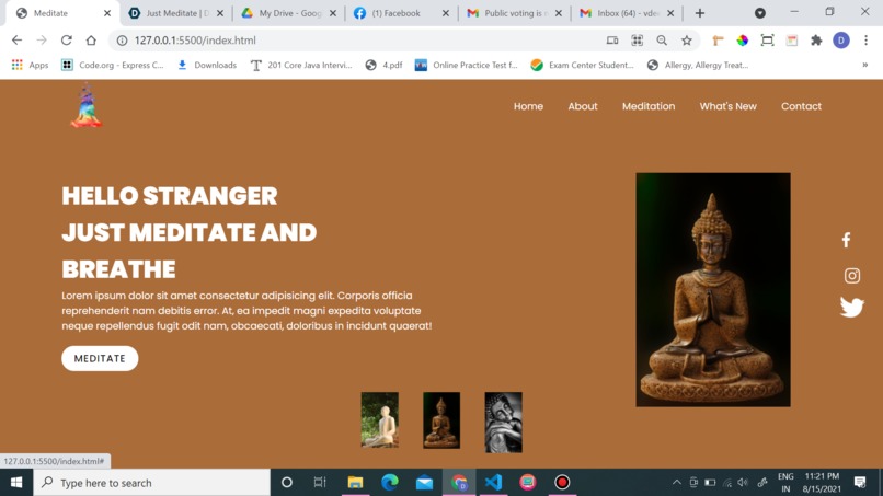 Just Meditate – screenshot 2