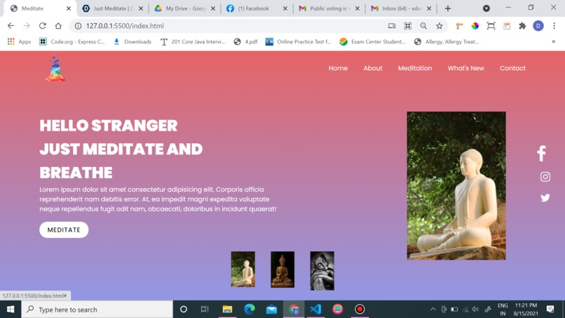 Just Meditate – screenshot 1
