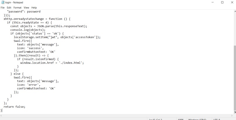 Basic Website Login Page – screenshot 6