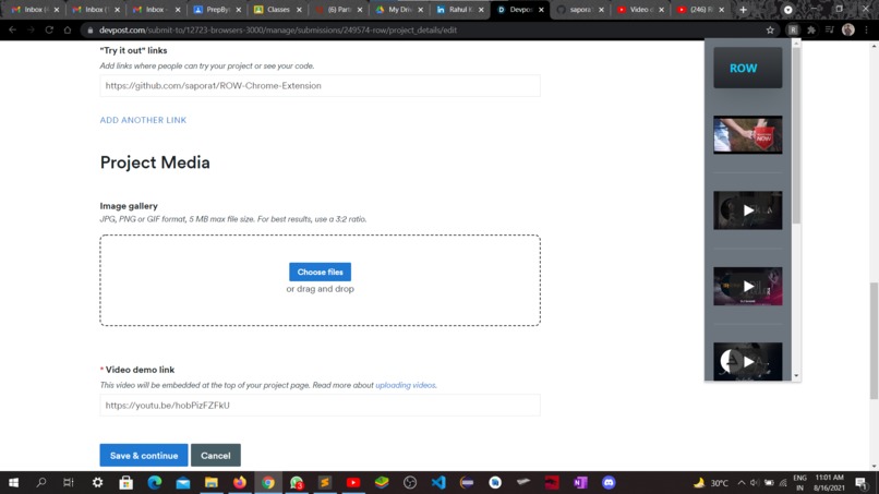 ROW – screenshot 3