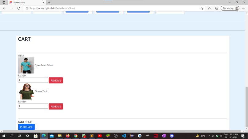 Feriwala.com – screenshot 1
