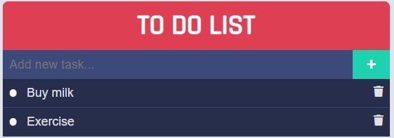 To-Do List – screenshot 1