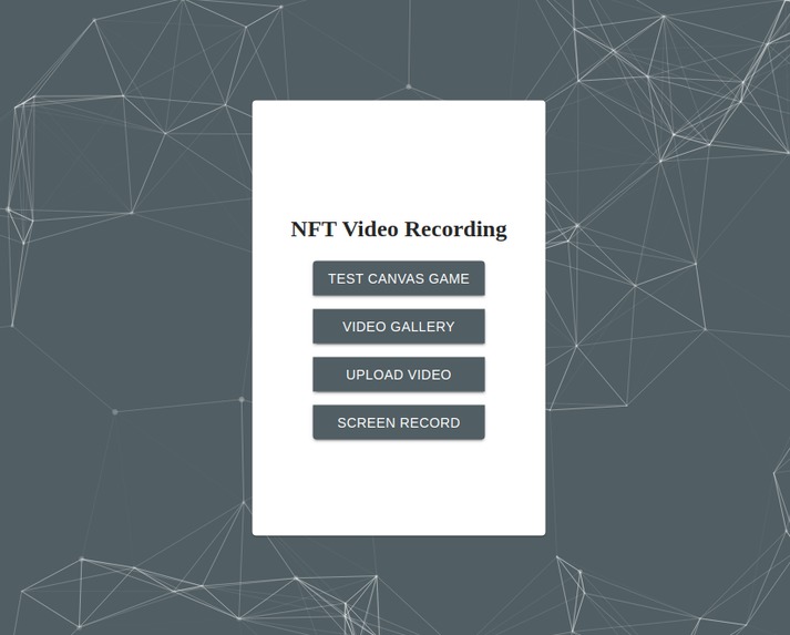 NFT Video Recording – screenshot 2
