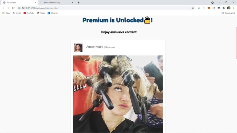 SocioDapp – screenshot 4