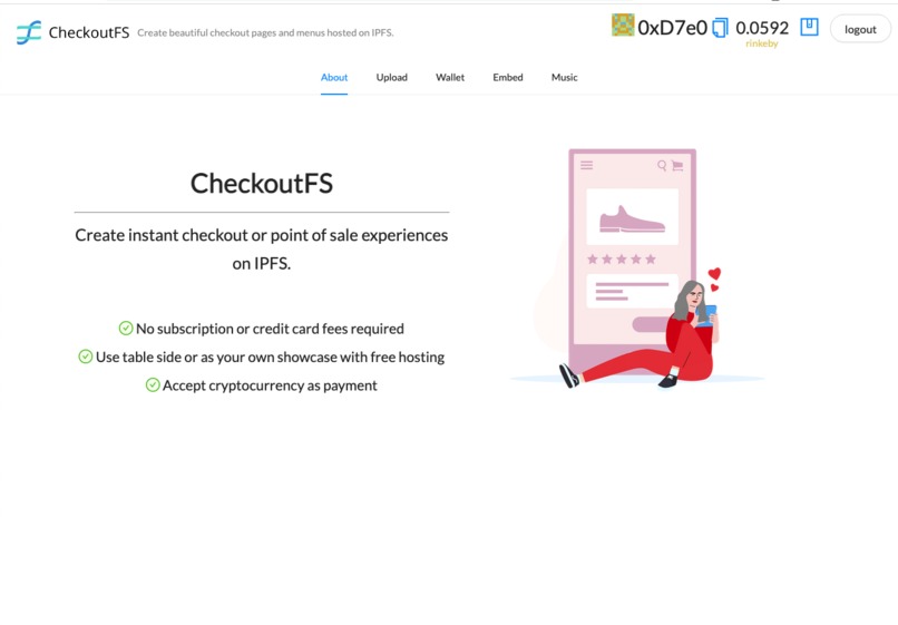 CheckoutFS – screenshot 1
