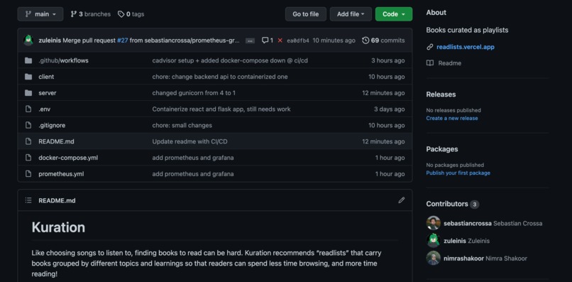 Kuration – screenshot 2