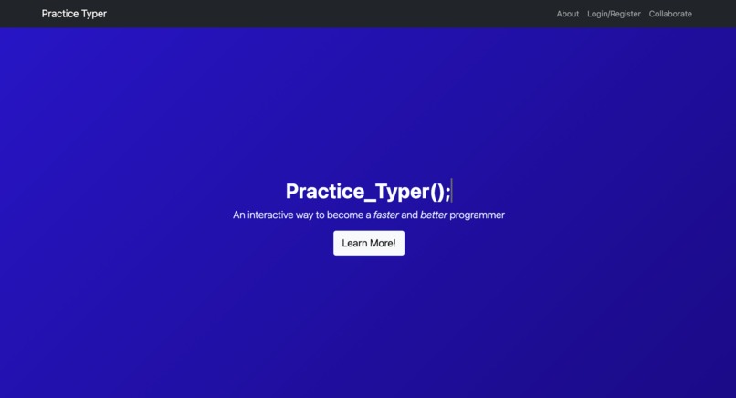 Practice Typer – screenshot 1