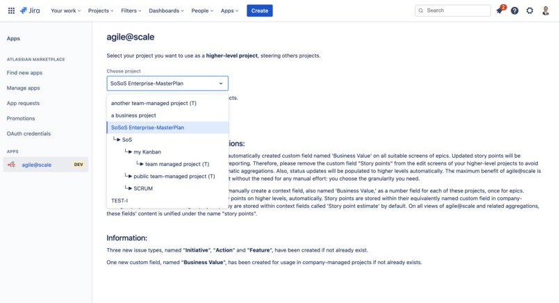 agile@scale – screenshot 1