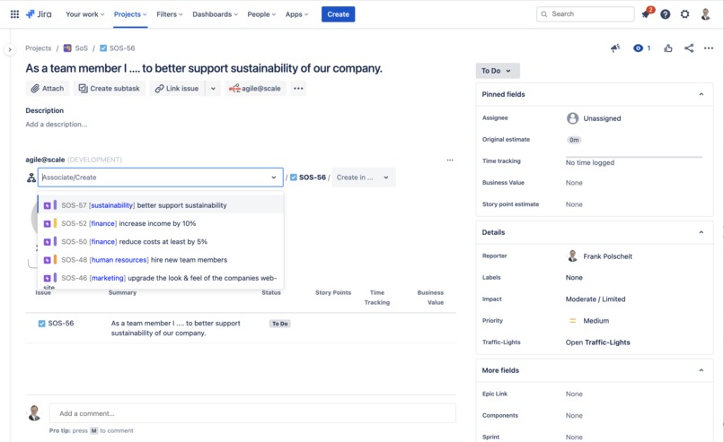 agile@scale – screenshot 2