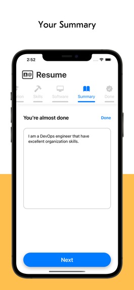 Resume Builder - Professionals – screenshot 7