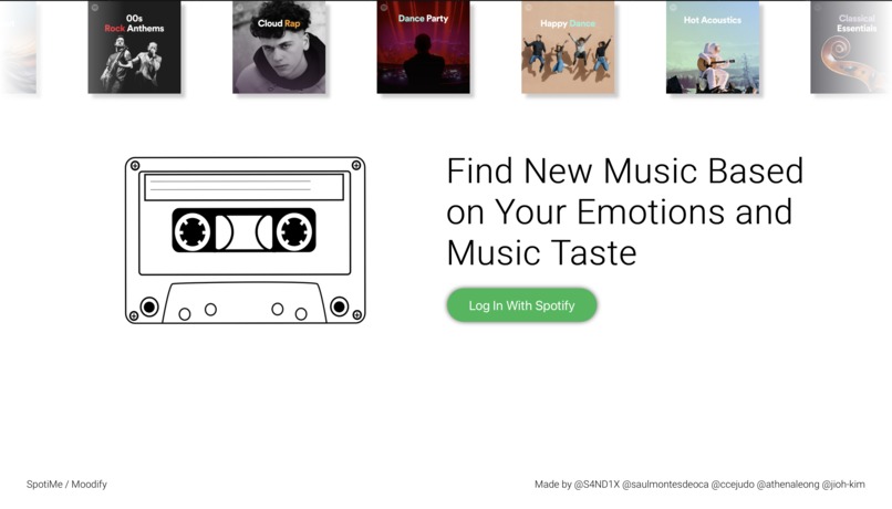 SpotiMe – screenshot 1