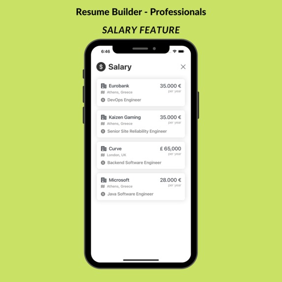 Resume Builder - Professionals – screenshot 8