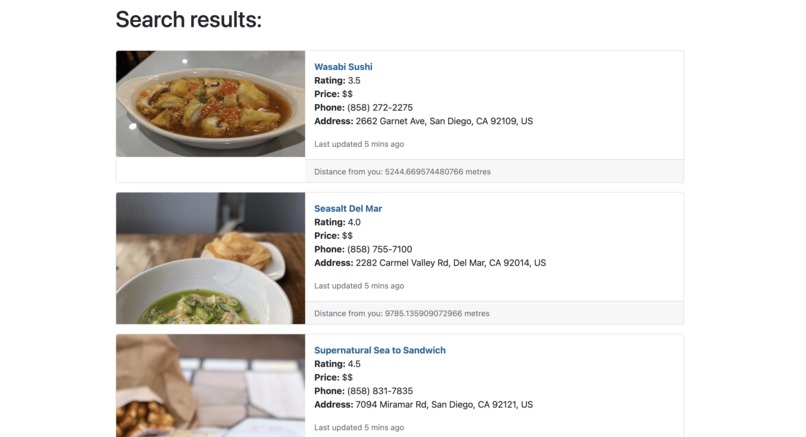 StreetEats – screenshot 4