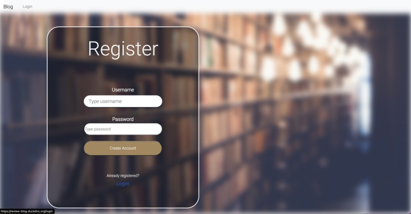 Review Blog – screenshot 4