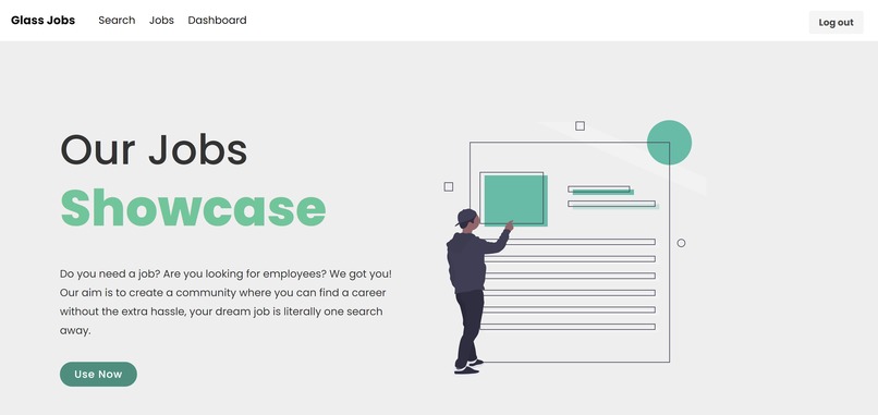 Glassjobs – screenshot 1