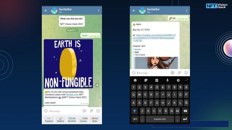 Rarible Bot – screenshot 1