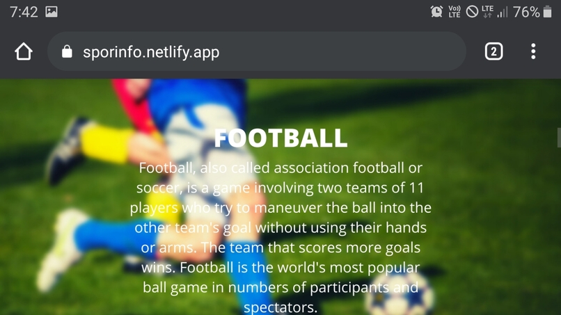 Sporinfo – screenshot 3