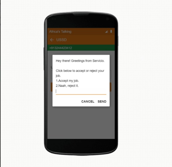 Servicio – screenshot 3
