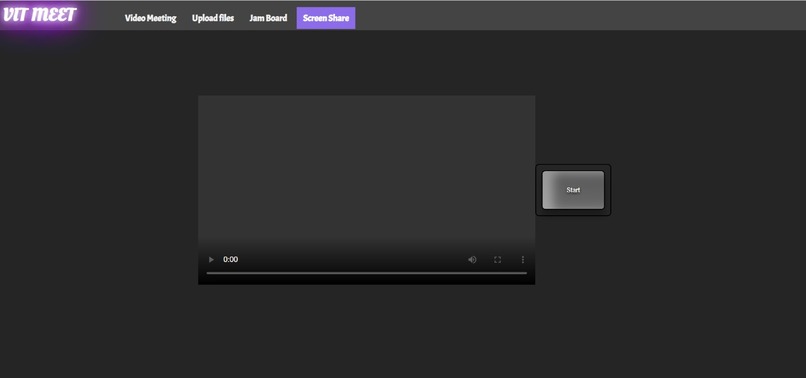 VITMEET-Video Conferencing Application – screenshot 5