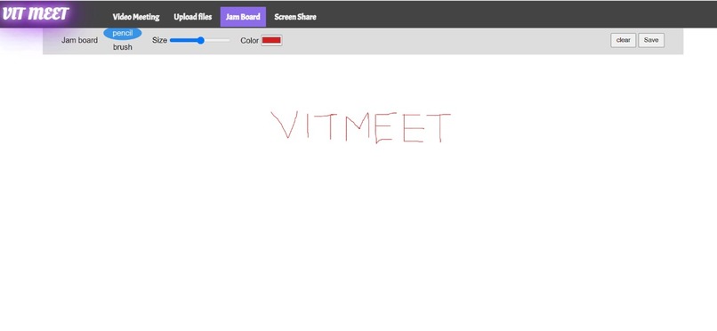 VITMEET-Video Conferencing Application – screenshot 7