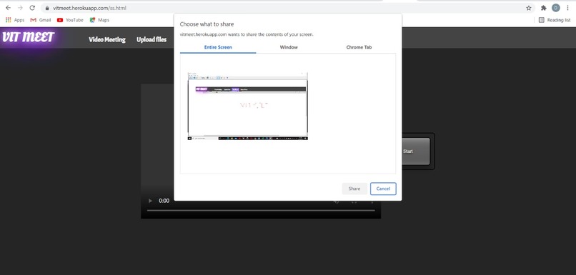 VITMEET-Video Conferencing Application – screenshot 6