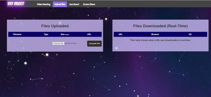 VITMEET-Video Conferencing Application – screenshot 3