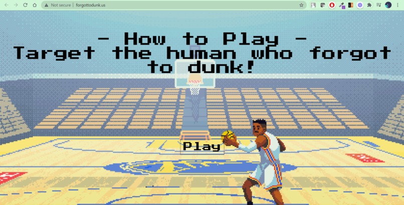 Forgot to Dunk! – screenshot 1