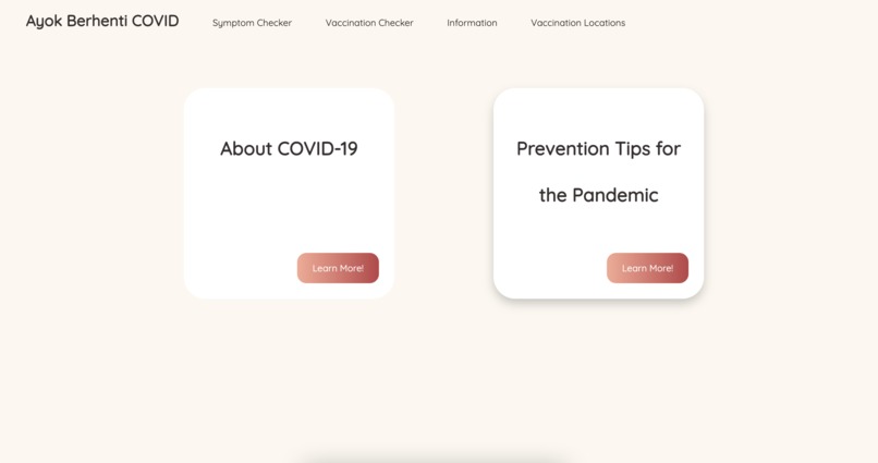 Ayok Berhenti COVID-19 by Team ABC – screenshot 5