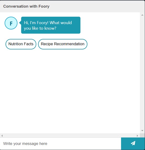 Ask Foory: Your Food Diary Buddy by Team Mamo – screenshot 3