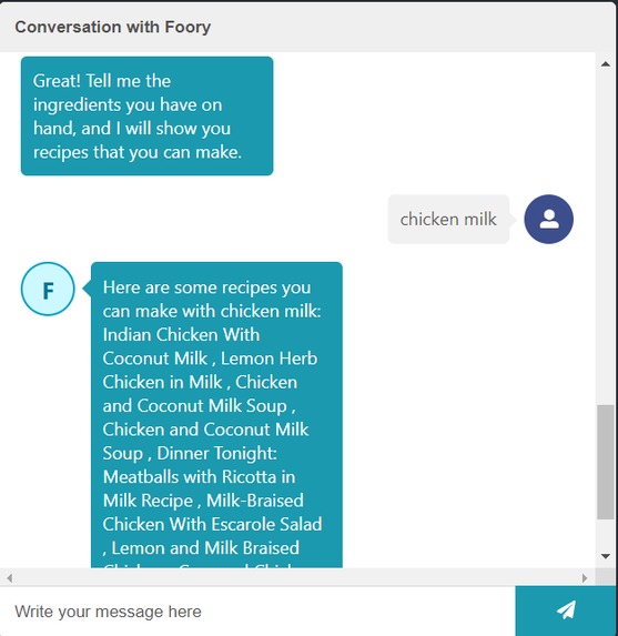 Ask Foory: Your Food Diary Buddy by Team Mamo – screenshot 7