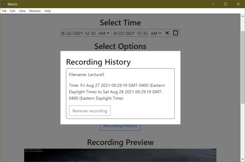 Watchr – screenshot 3