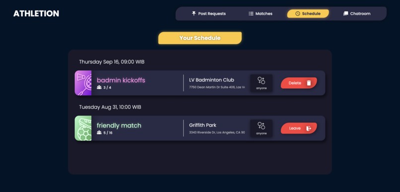 Athletion – screenshot 4