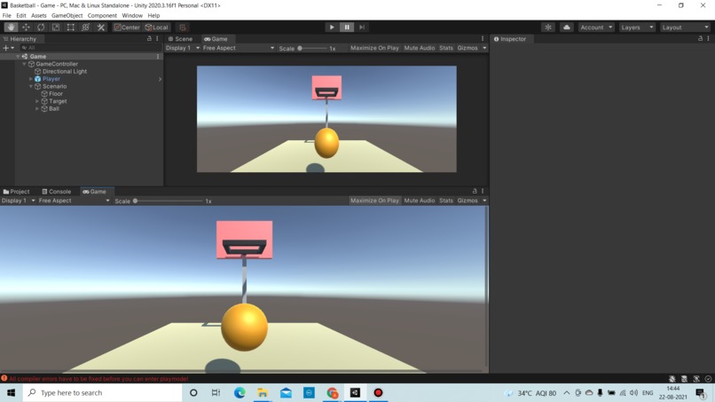 Basket the AR Ball – screenshot 1