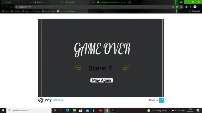 Throw In - Basketball shooter game – screenshot 3
