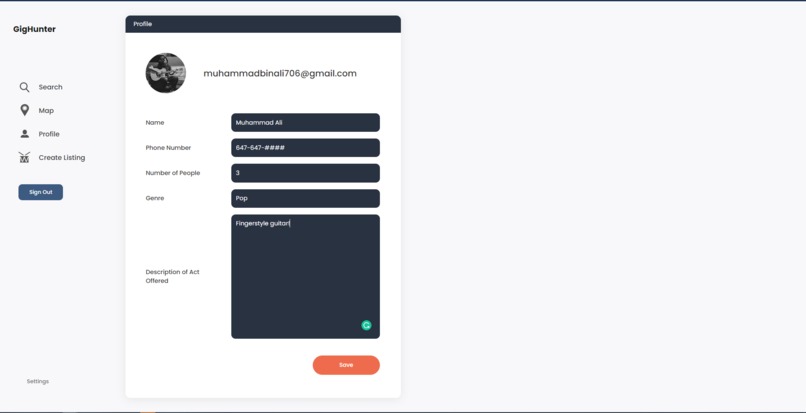 GigHunter – screenshot 4