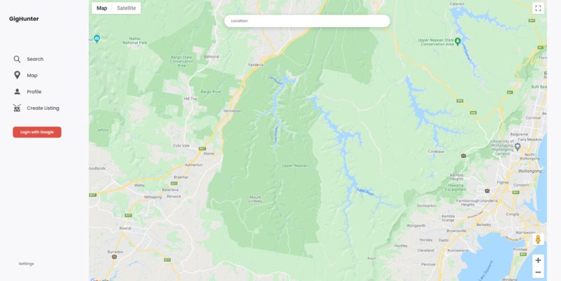 GigHunter – screenshot 1