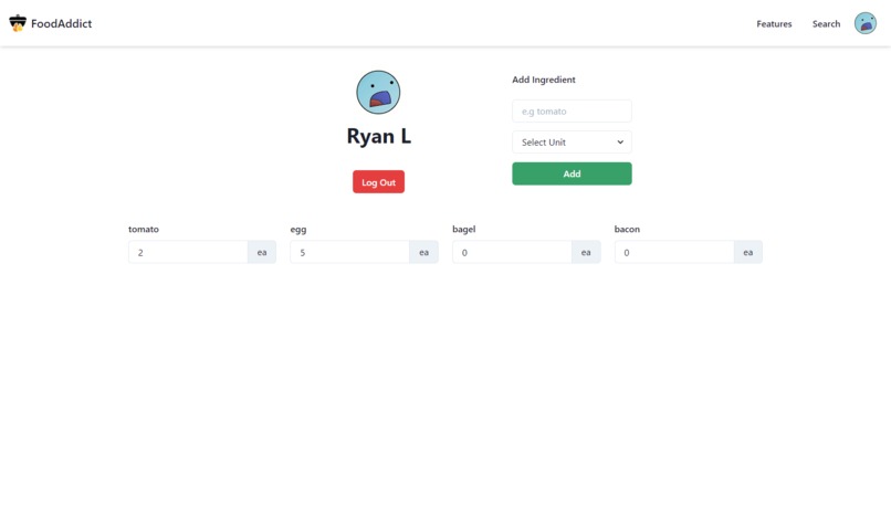 FoodAddict – screenshot 3